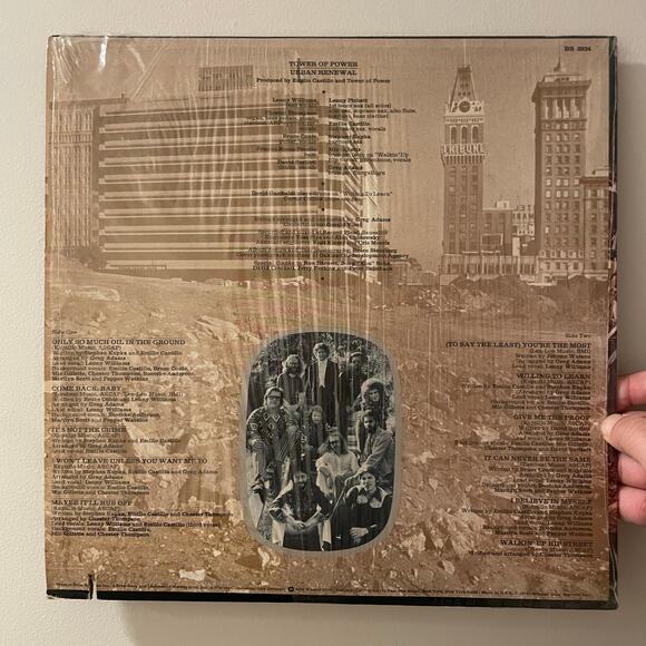 Tower Of Power - Urban Renewal LP vintage vinyl record soul - Picture 2 of 4